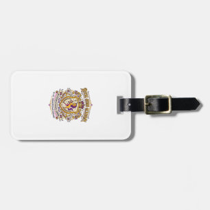 Einhorn Royal Horn Akademie Stylisches Zazzle Desi Gepäckanhänger