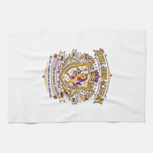 Einhorn Royal Horn Akademie Stylishes Zazzle Desig Geschirrtuch