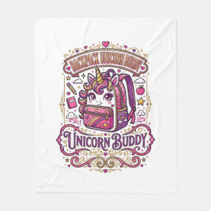 Einhorn-Rucksack Einhorn-Freund Stylishes Merch-De Fleecedecke