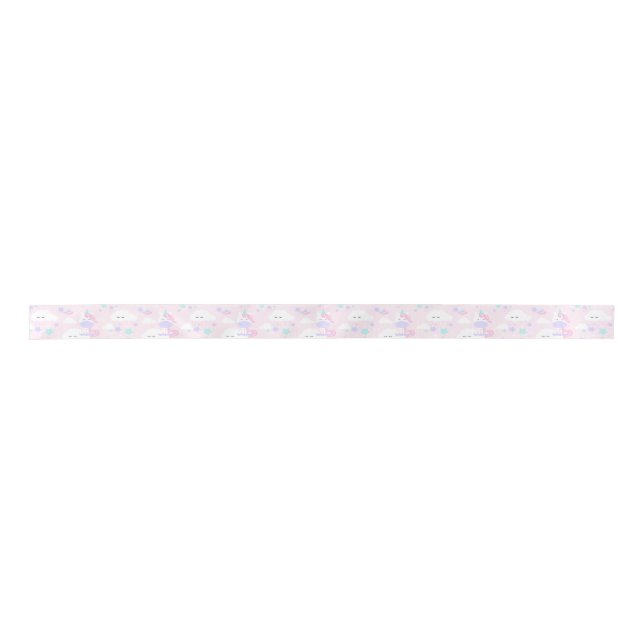 Einhorn Satinband (Vorderseite)