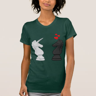 Einhorn-Schach-Ritter T-Shirt