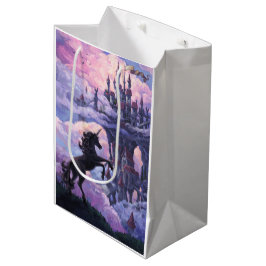 Einhorn-Schloss Mittlere Geschenktüte