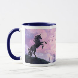 Einhorn-Schloss Tasse