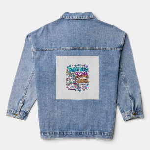 Einhorn Schweiß Jetzt Glänze Später Geschenkidee V Jeansjacke