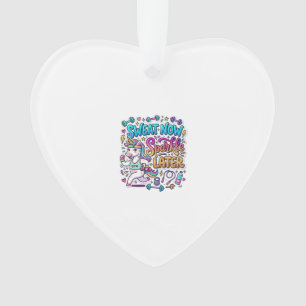 Einhorn Schweiß Jetzt Glänze Später Geschenkidee V Ornament