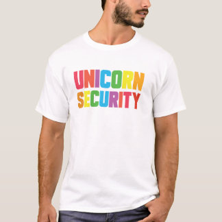 Einhorn-Sicherheits-Halloween T-Shirt