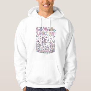 Einhorn Soft Wiese Einhorn Niedliches Vektor Desig Hoodie