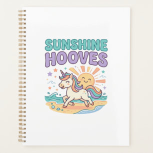 Einhorn-Sonnenschein-Hufe-Trend-Grafik-T-Shirt-Des Planer