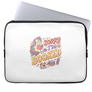 Einhorn Sorry Ich Bin Gebucht Whimsical Zazzle Des Laptopschutzhülle