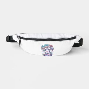 Einhorn Spieler Eins Einhorn-Modus Retro-Stil Graf Bauchtasche