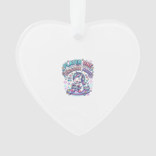 Einhorn Spieler Eins Einhorn Modus Retro-Stil Graf Ornament