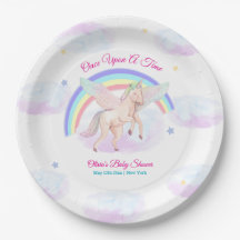 Einhorn-Star-Regenbogen-Feinmärchen-Baby-Party 