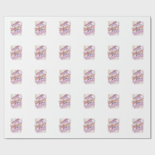 Einhorn-Sternenstaub in meinen Adern Whimsical Mer Geschenkpapier
