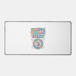 Einhorn-Sternzeichen Kawaii-Vektordesign_1 Schreibtischunterlage