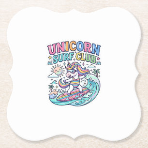 Einhorn-Surf-Club Untersetzer