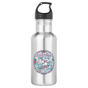 Einhorn-Surf-Club-verspieltes-Shirt-Grafik_1 Edelstahlflasche