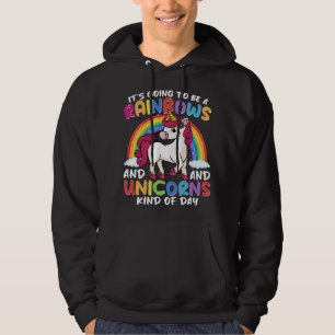 Einhorn süß wunderlich lustig Regenbögen und Einhö Hoodie
