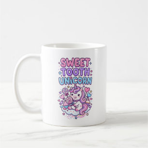 Einhorn Süßer Zahn Einhorn Niedlich Pastell Niedli Kaffeetasse