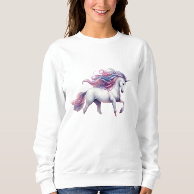 Einhorn Sweatshirt (Vorderseite)