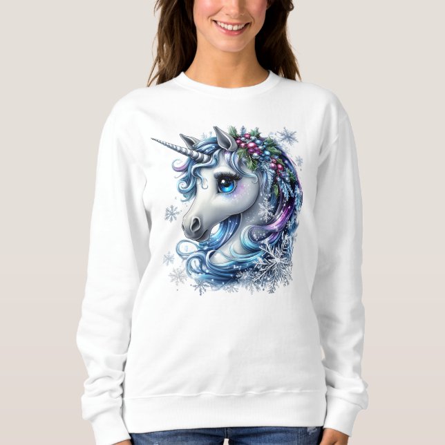 Einhorn Sweatshirt (Vorderseite)