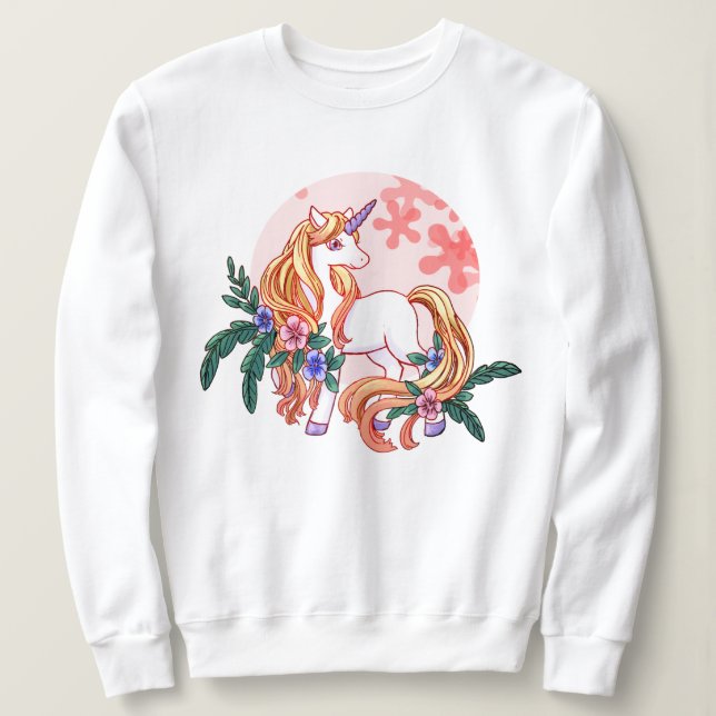 Einhorn Sweatshirt (Design vorne)