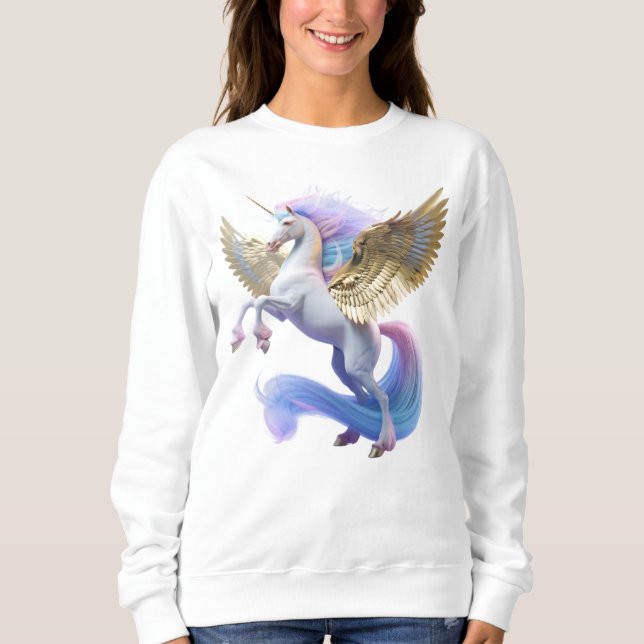 Einhorn Sweatshirt (Vorderseite)
