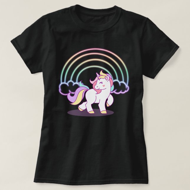 Einhorn T-Shirt (Design vorne)