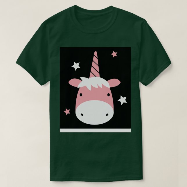 Einhorn T-Shirt (Design vorne)