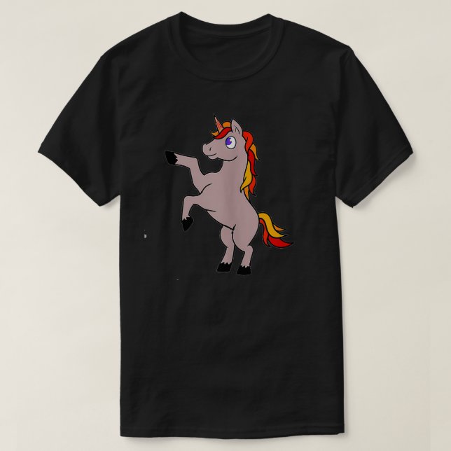 Einhorn T-Shirt (Design vorne)