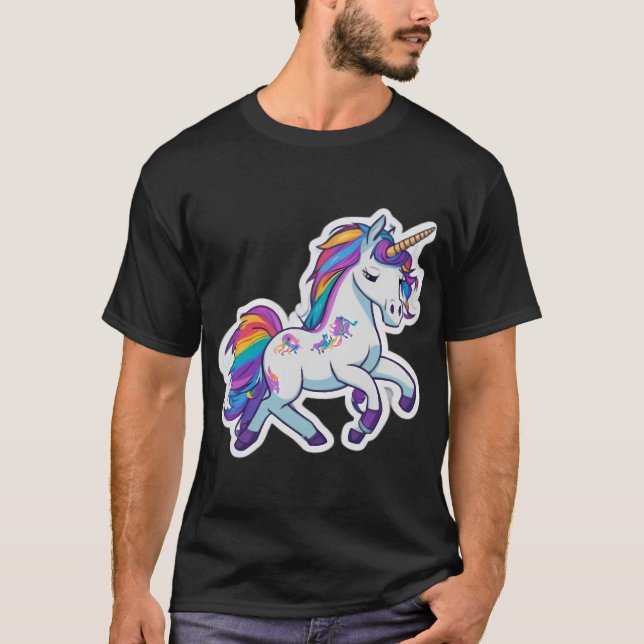 Einhorn T-Shirt (Vorderseite)