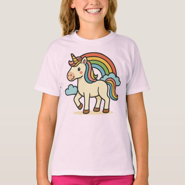 Einhorn T-Shirt (Vorderseite)