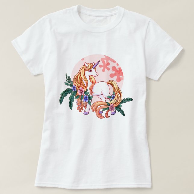Einhorn T-Shirt (Design vorne)