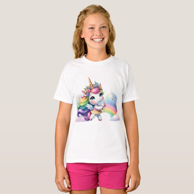 Einhorn T-Shirt (Vorne ganz)