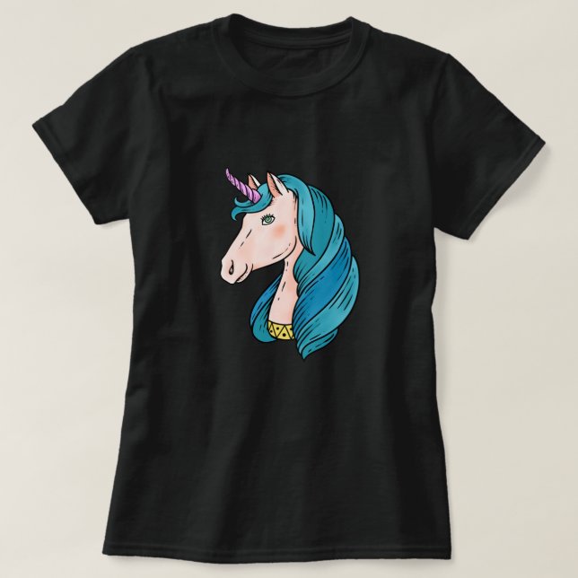 Einhorn T-Shirt (Design vorne)