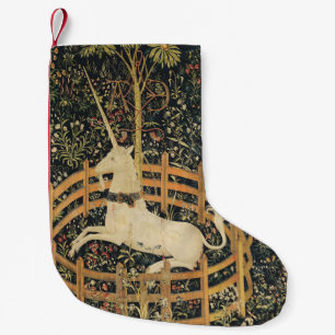 Einhorn-Tapisserien - Klassische Tapisserie Kleiner Weihnachtsstrumpf