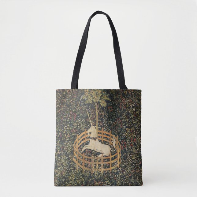 Einhorn-Tapisserien - Klassische Tapisserie Tasche (Vorderseite)