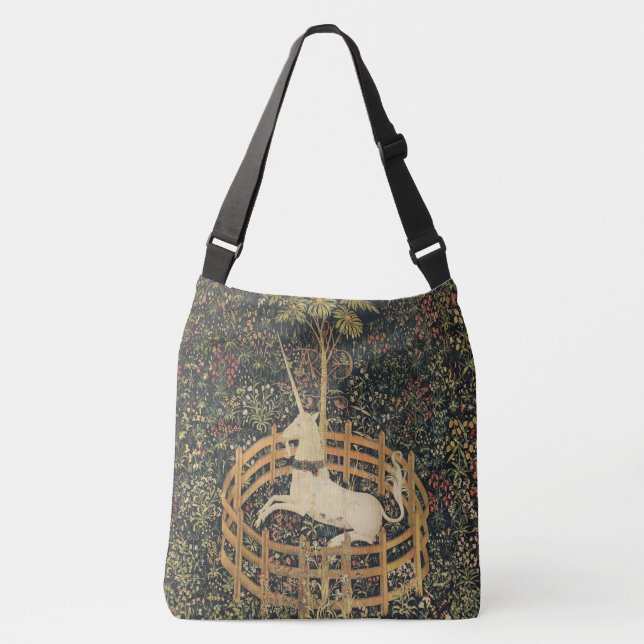 Einhorn-Tapisserien - Klassische Tapisserie Tragetaschen Mit Langen Trägern (Vorderseite)