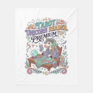 Einhorn Tarot Einhorn Leser Premium Kawaii Bekleid Fleecedecke