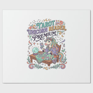 Einhorn Tarot Einhorn Leser Premium Kawaii Bekleid Geschenkpapier