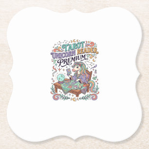 Einhorn Tarot Einhorn Leser Premium Kawaii Bekleid Untersetzer