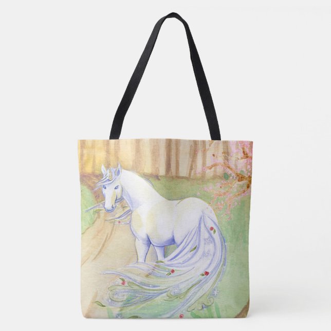 Einhorn Tasche (Vorderseite)