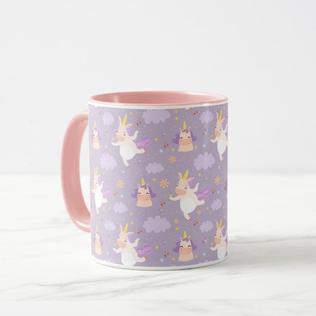 Einhorn-Tasse Tasse (Vorderseite Links)