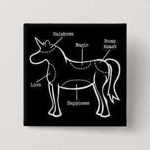 Einhorn-Teile Button