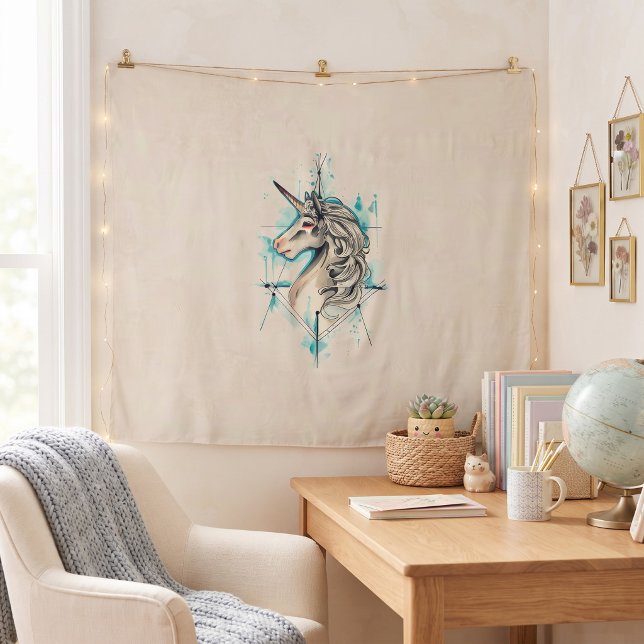 Einhorn-Teppich Wandteppich (Von Creator hochgeladen)