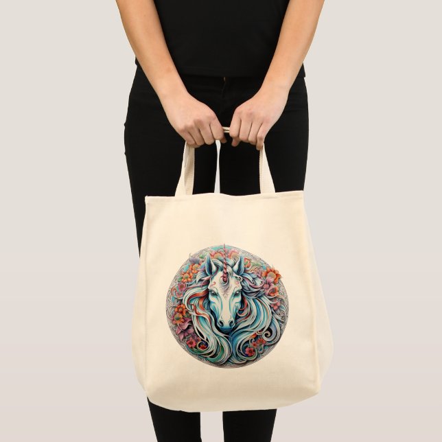 Einhorn Tragetasche (Vorderseite (Produkt))
