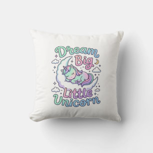 Einhorn Träume groß Kleines Einhorn-Geschenkidee V Kissen