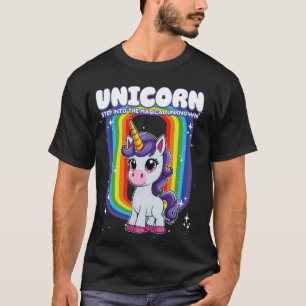 Einhorn Treten Sie ein in das magische Unbekannte T-Shirt