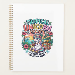 Einhorn Tropical Unicorn Escape POD Bereit POD Kun Planer