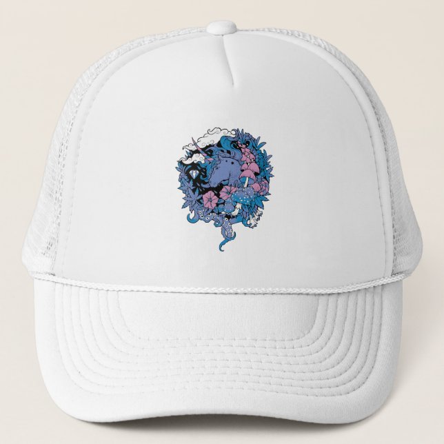 Einhorn Truckerkappe (Vorderseite)