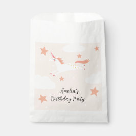 Einhorn und Sterne Geschenktütchen
